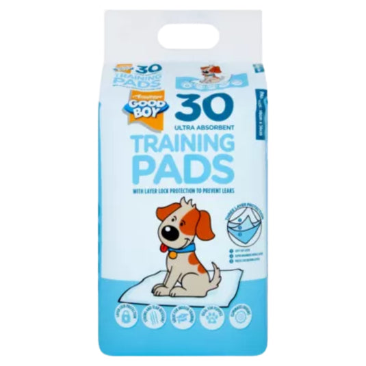 Good Boy Dog Training Pads – Pack of 100, 30 & 8