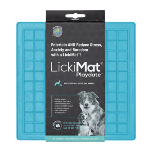Lickimat Playdate – interactive dog lick mat for treats and enrichment