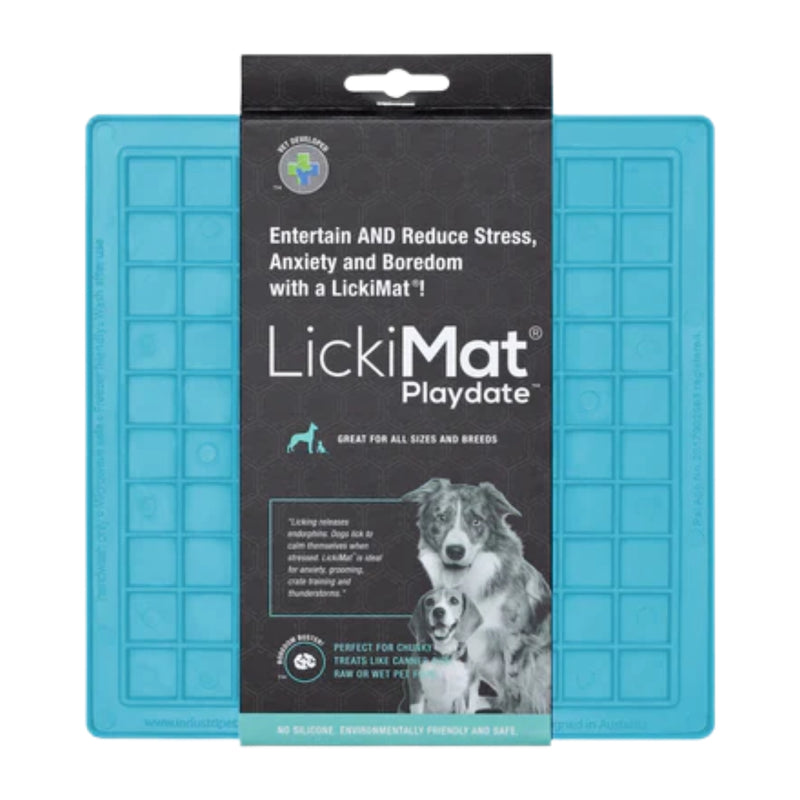Load image into Gallery viewer, Lickimat Playdate – interactive dog lick mat for treats and enrichment
