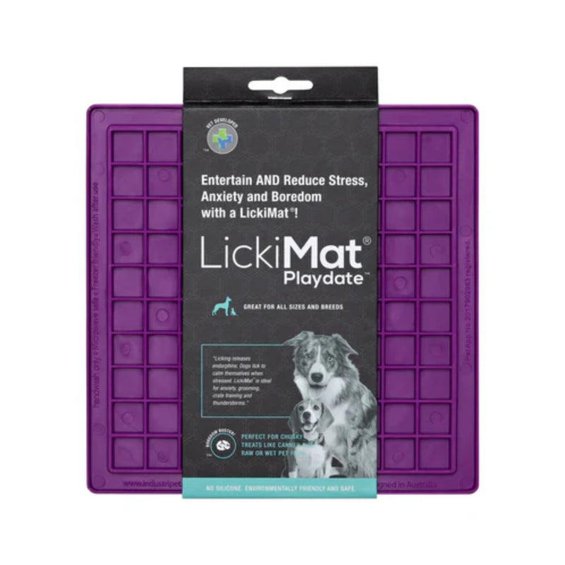 Load image into Gallery viewer, Lickimat Playdate | Interactive Dog Lick Mat for Treats &amp; Enrichment
