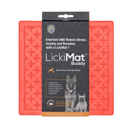 Lickimat Buddy – slow feeder lick mat for dogs