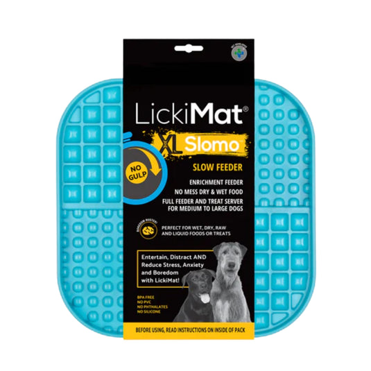 Lickimat Slomo XL | Slow Feeder Mat for Large Dogs