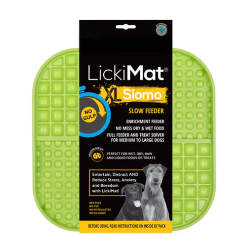 Lickimat Slomo XL | Slow Feeder Mat for Large Dogs