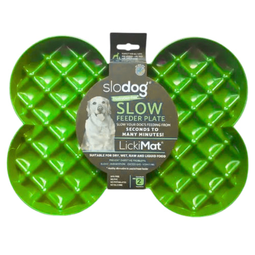 Lickimat Slow Feeder Plate Large – enrichment plate for dogs