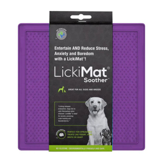 Lickimat Soother | Calming Dog Lick Mat for Treats & Enrichment