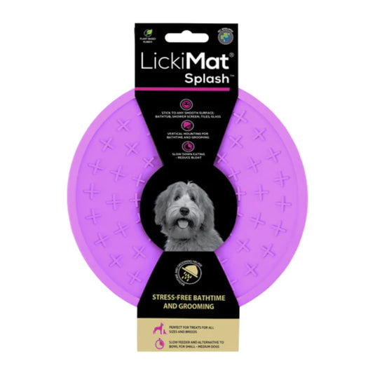 Lickimat Splash | Suction Lick Mat for Dogs