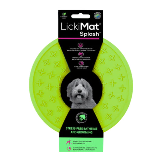 Lickimat Splash | Suction Lick Mat for Dogs
