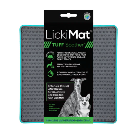 Lickimat Tuff Soother | Chew-Resistant Dog Lick Mat