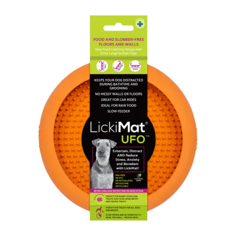 Load image into Gallery viewer, Lickimat UFO | Dog Lick Toy for Car Rides &amp; Enrichment
