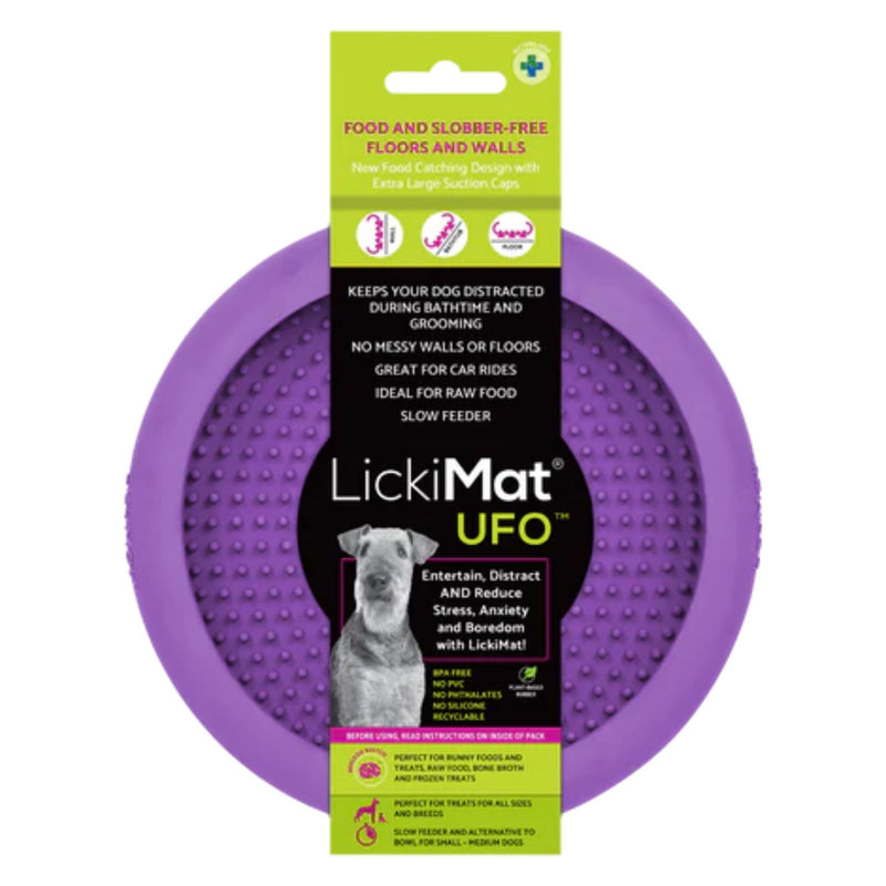 Load image into Gallery viewer, Lickimat UFO | Dog Lick Toy for Car Rides &amp; Enrichment
