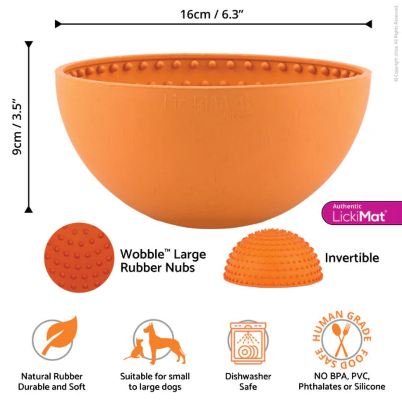 Load image into Gallery viewer, Lickimat Wobble | Interactive Dog Treat Dispenser
