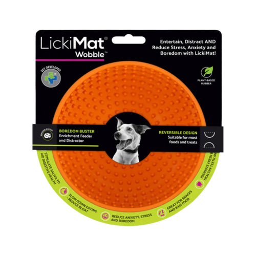 Lickimat Wobble – interactive wobbling dog treat dispenser