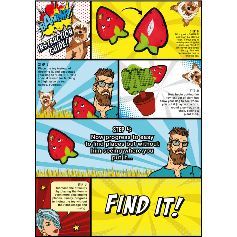 Load image into Gallery viewer, BAMNip Find It Fox | Calming Interactive Dog Toy

