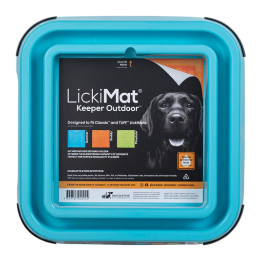 Lickimat Keeper Outdoor | Non-Slip Outdoor Bowl Holder for Lickimat