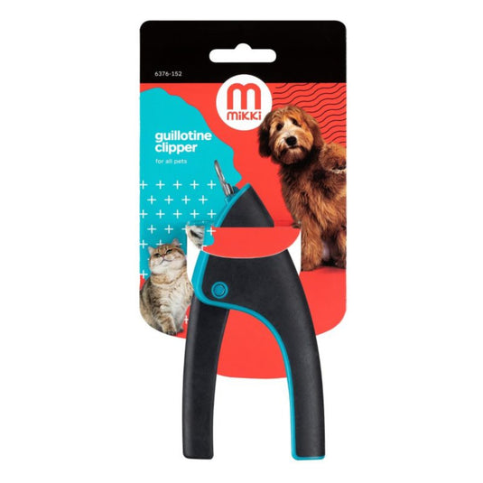 Mikki Guillotine Nail Clipper for Dogs & Cats – Easy-Use Pet Claw Trimmer for Safe Grooming
