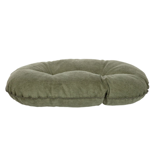 Danish Design Elden Fern Quilted Dog Mattress flat padded dog bed green fern