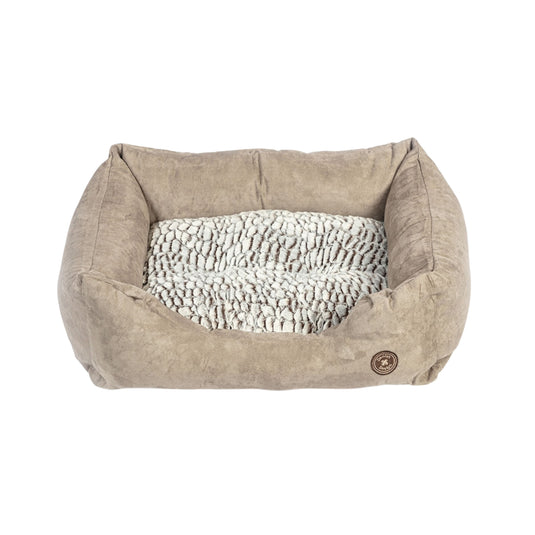 Danish Design Arctic Snuggle Dog Bed luxury faux fur soft cosy dog bed