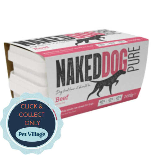 Naked Dog Pure Beef 2 x 500g