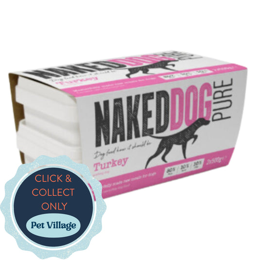 Naked Dog Pure Turkey 2 x 500g