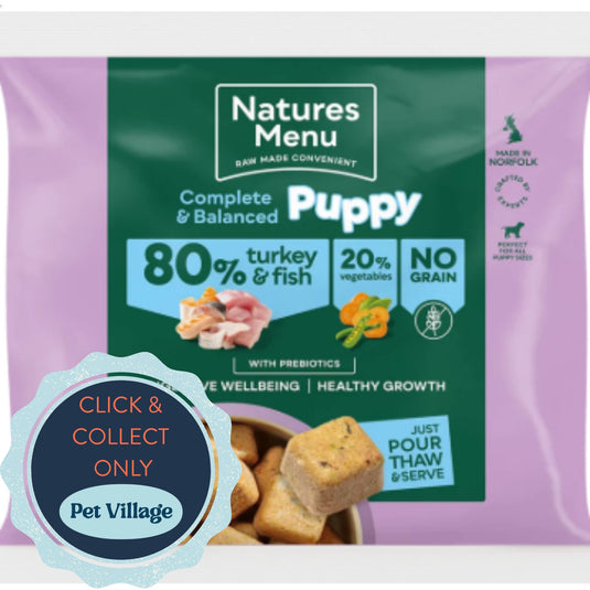 Natures Menu 80/20 Puppy Turkey & Fish 1kg