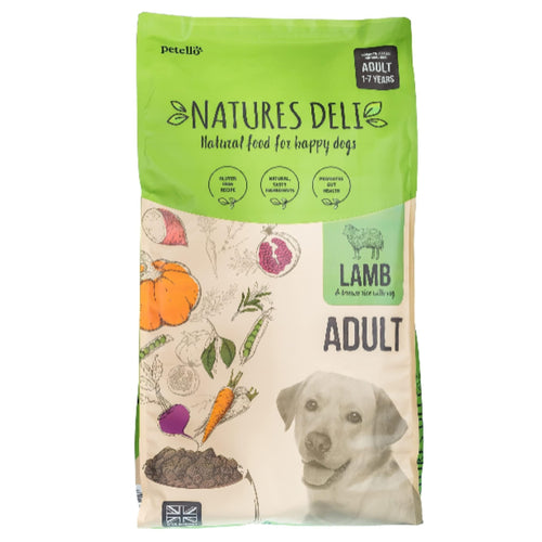 Natures Deli Adult Dry Dog Food - Lamb & Brown Rice