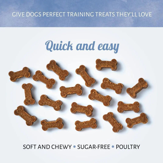 ANTOS Mini Bones Dog Training Treats 200g – Chicken Flavour