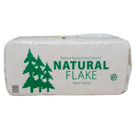 Natural Flake Wood Shavings 20Kg