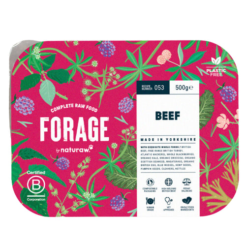 Naturaw Forage Beef 500g