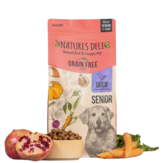 Natures Deli Senior Grain Free Dry Dog Food - Duck & Sweet Potato