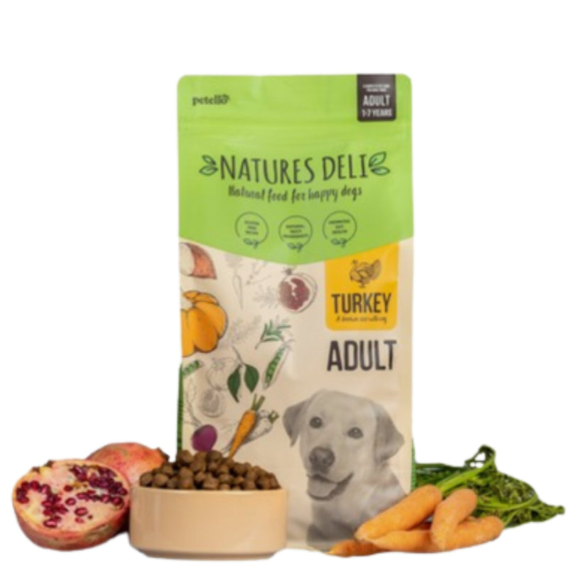 Load image into Gallery viewer, Natures Deli Adult Dry Dog Food- Turkey &amp; Brown Rice
