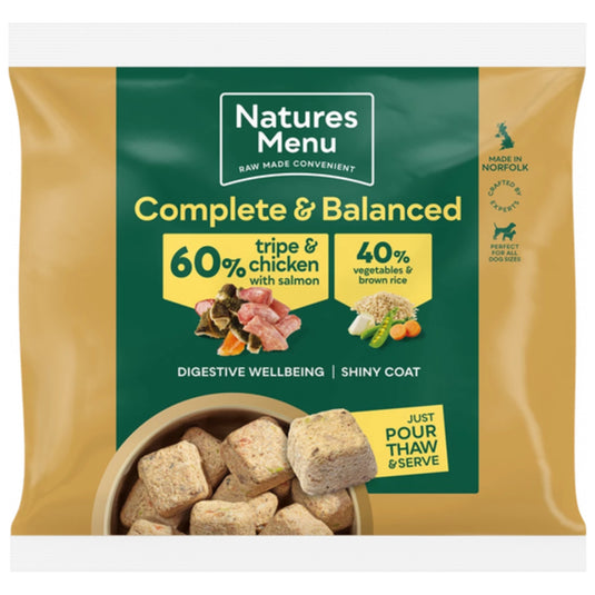 Natures Menu 60/40 Tripe & Chicken 1kg