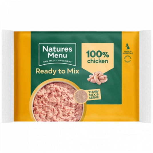 Natures Menu Chicken Raw mixer Freeflow