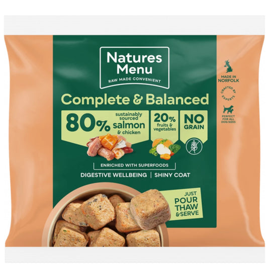 Natures Menu 80/20 Salmon & Chicken 1kg