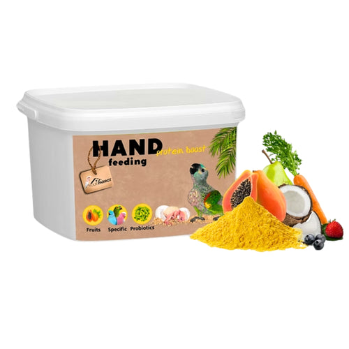 Your Parrot Protein Boost Hand Rearing Tub – high-protein hand feeding formula for birds