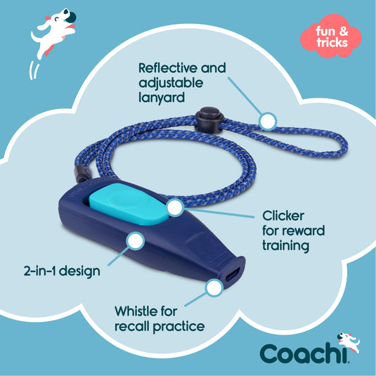 Coachi Whizzclick – Light Blue & Navy