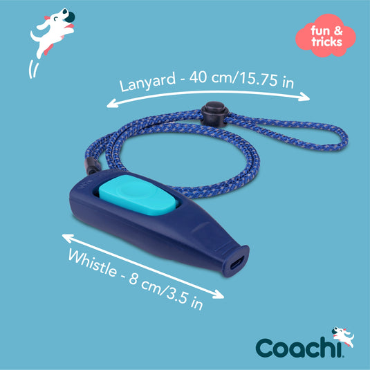Coachi Whizzclick – Light Blue & Navy