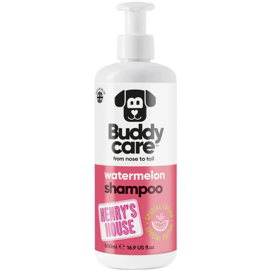 Buddycare Watermelon Dog Shampoo 500ml – Deep cleansing, fresh-scented shampoo for dogs