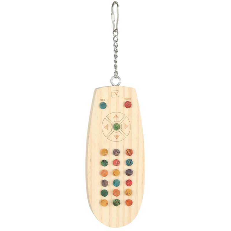 Load image into Gallery viewer, TV Remote Control – Fun and engaging bird toy designed for interactive play and mental stimulation for small to medium birds.
