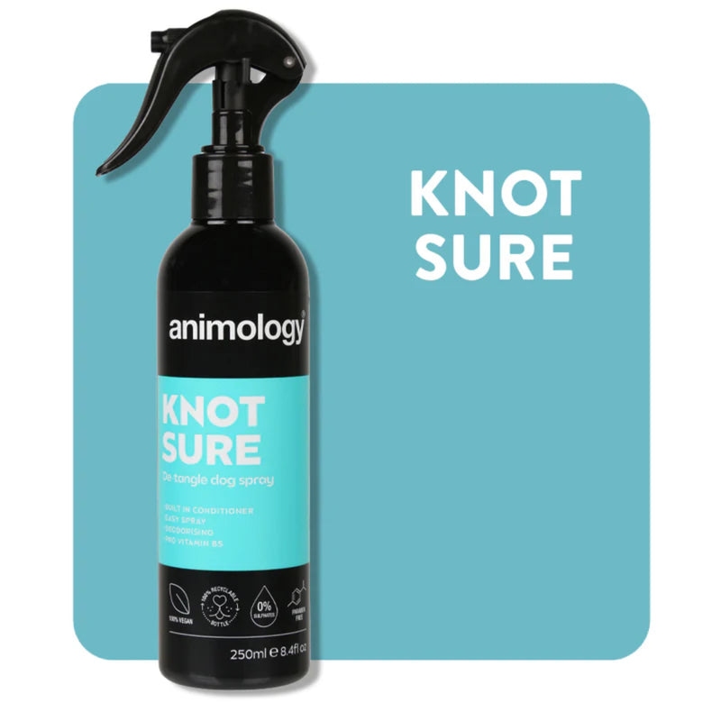 Load image into Gallery viewer, Animology Knot Sure 250ml dog detangling spray, anti-tangle coat care for dogs
