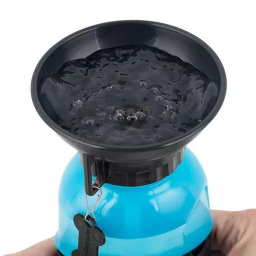 Pawise 2 in 1 Drinking Bottle for Dogs – Portable Water Bottle with Collapsible Bowl