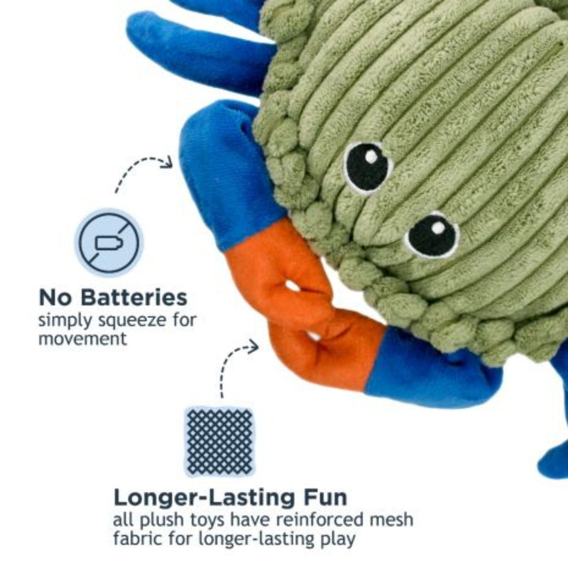 Load image into Gallery viewer, Tall Tails Animated Crab Dog Toy
