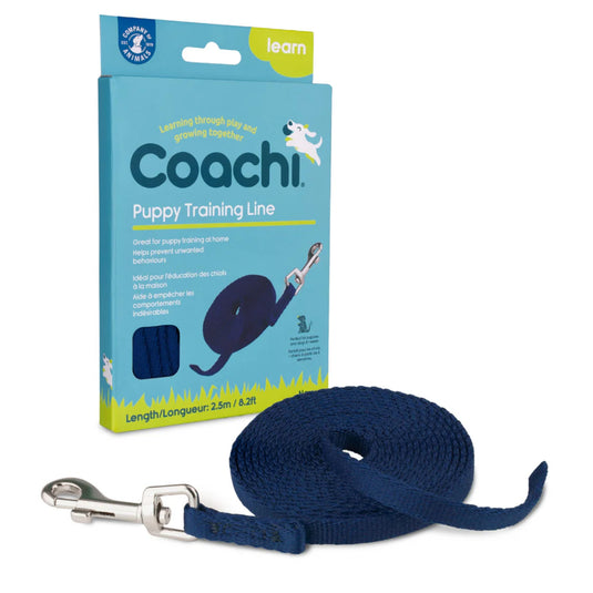 Coachi Puppy Training Line Navy 2.5M