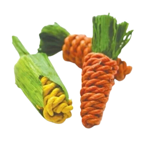 Critters Choice Sisal Carrots & Corn Mini