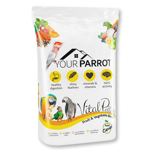 Your Parrot Fruit & Vegetable Blend Vital Pellets | Complete Parrot Food