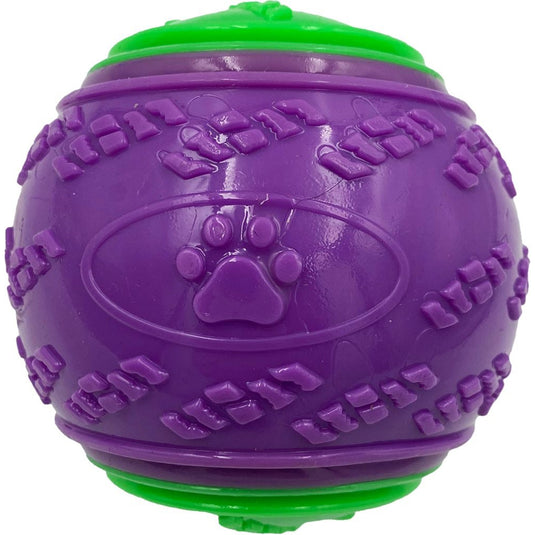 TPR Ball with Squeaker – Durable, Bouncy Toy in Mixed Colours for Interactive Play