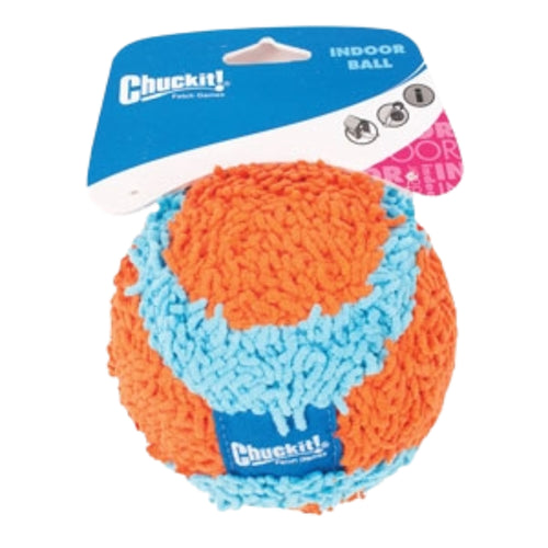 Chuckit! Indoor Plush Ball – Soft, Safe Fetch Toy for Indoor Play