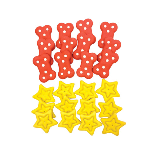 Happypet Shooting Star Festive Dog Biscuits 24 Pack