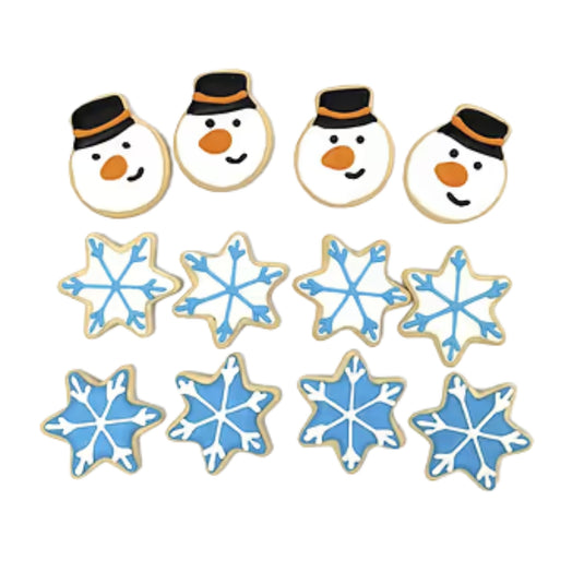 Happypet Snowy Days Festive Dog Biscuits 12 Pack