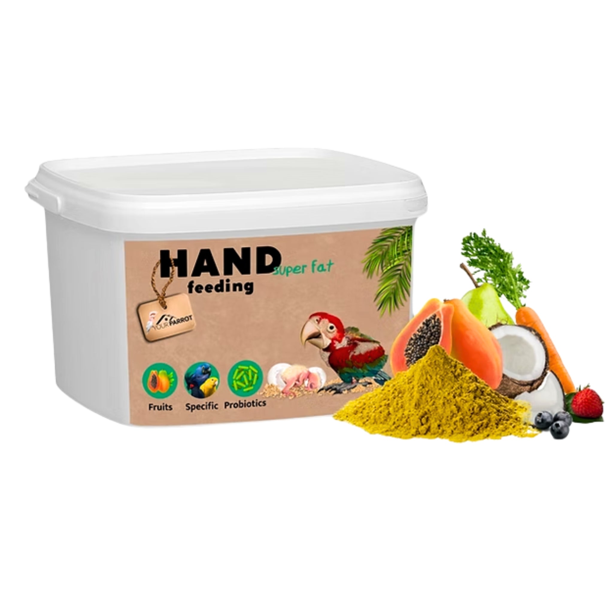 Your Parrot Super Fat Hand Rearing Formula Tub – Our Pet Village