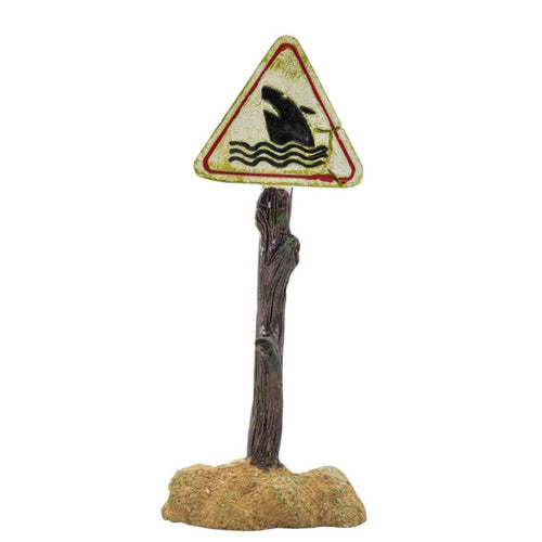 Aqua Spectra Shark Sign Aquarium Decoration